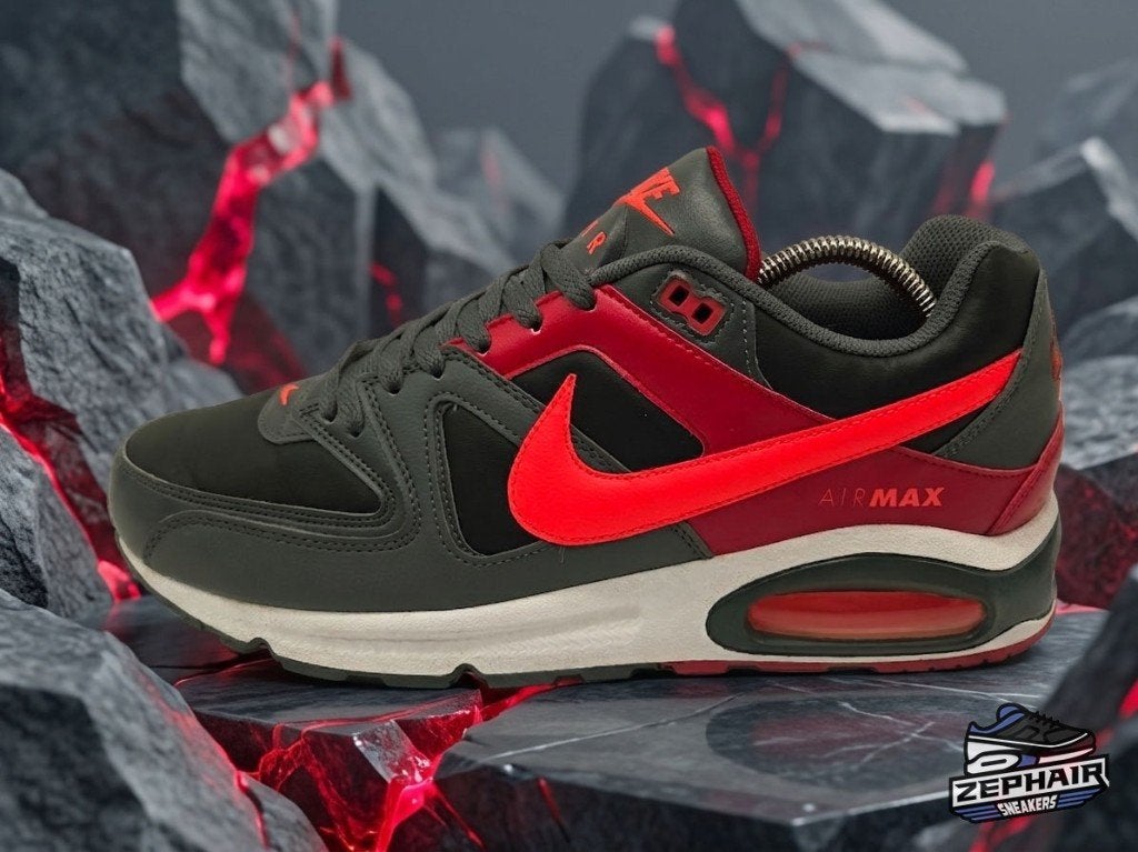 Nike Air Max Command 'Anthracite/Bright Crimson' EU46 2019, Vêtements | Hommes, Chaussures, Porté, Baskets, Autres couleurs, Envoi