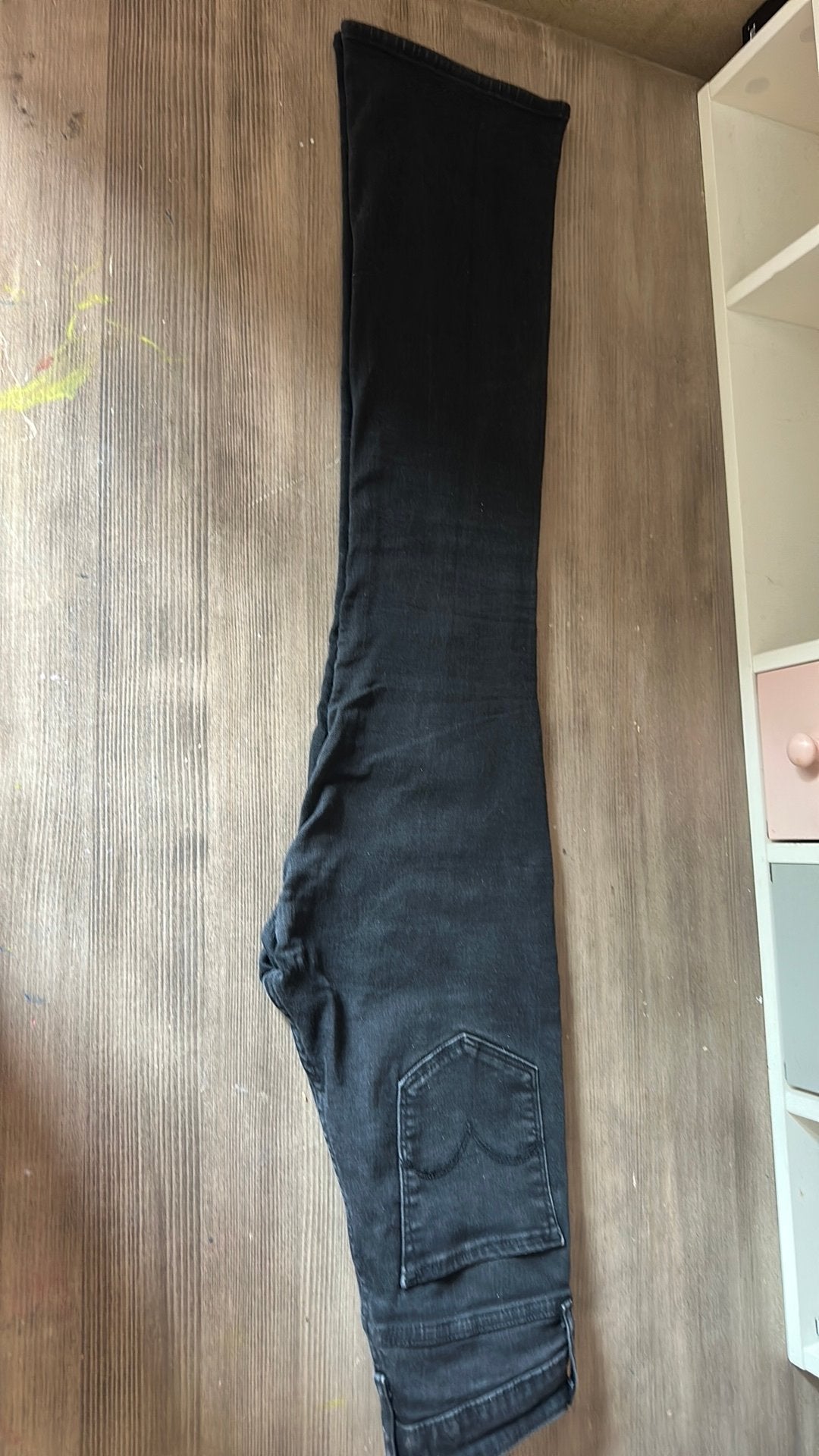 Jeans slim, Kleding | Dames, Spijkerbroeken en Jeans, Ophalen of Verzenden, Zo goed als nieuw, Zwart