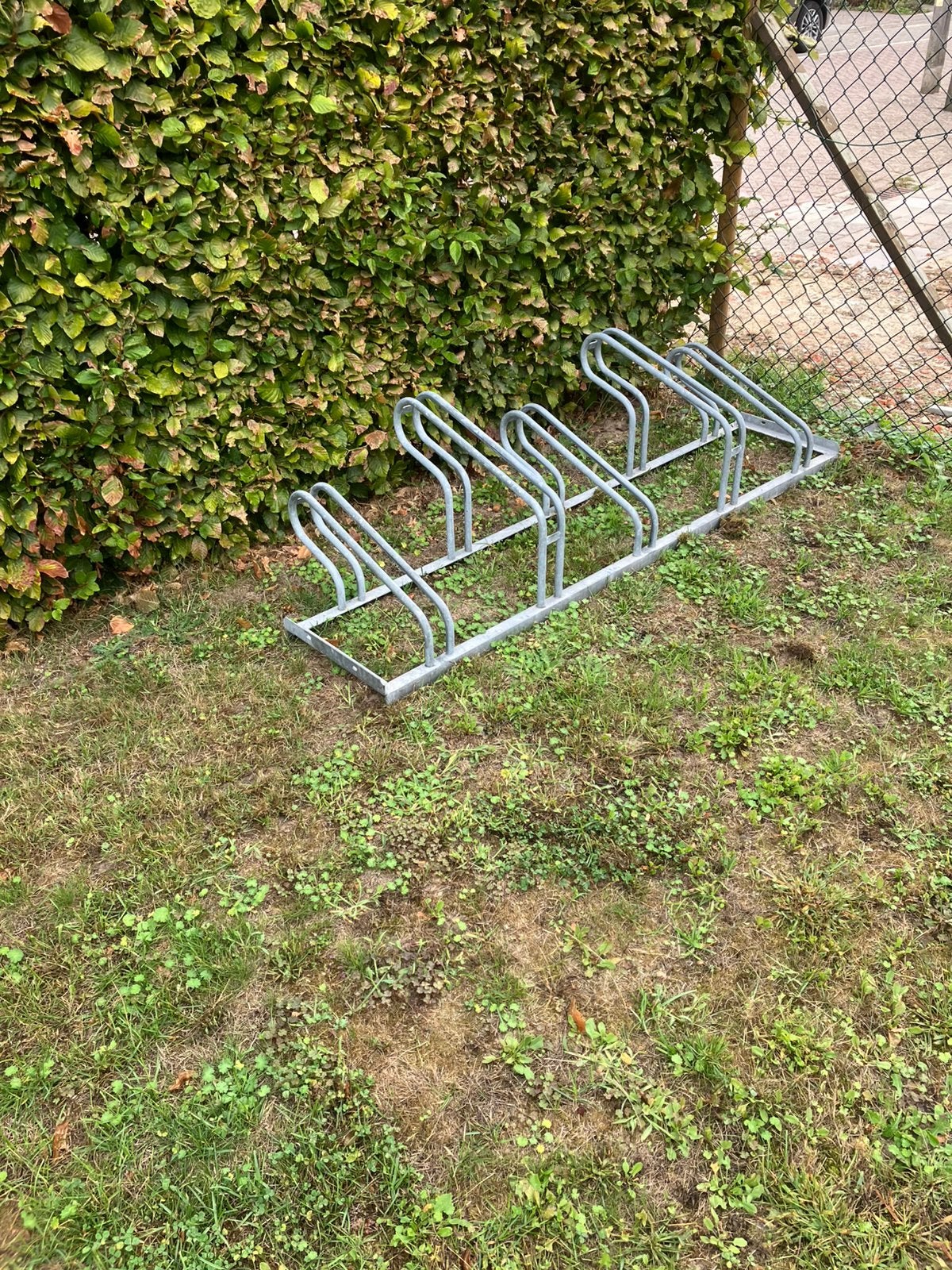Fietsenrek 5 fietsen, Fietsen en Brommers, Ophalen, Zo goed als nieuw