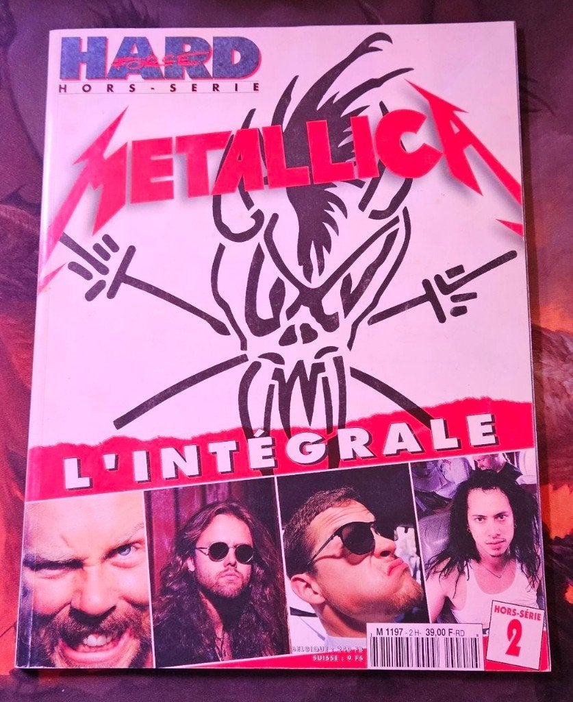 Hard Force Hors-Série n2 - Metallica "L'Intégrale", Comme neuf, Enlèvement, Artiste, Hard Force