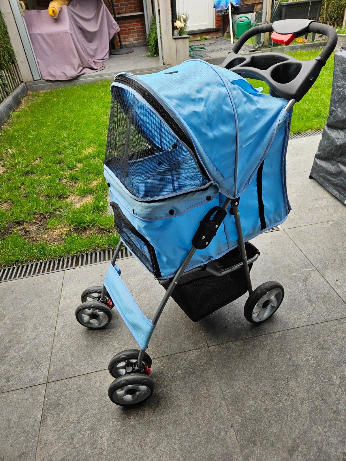 honden buggy, Ophalen