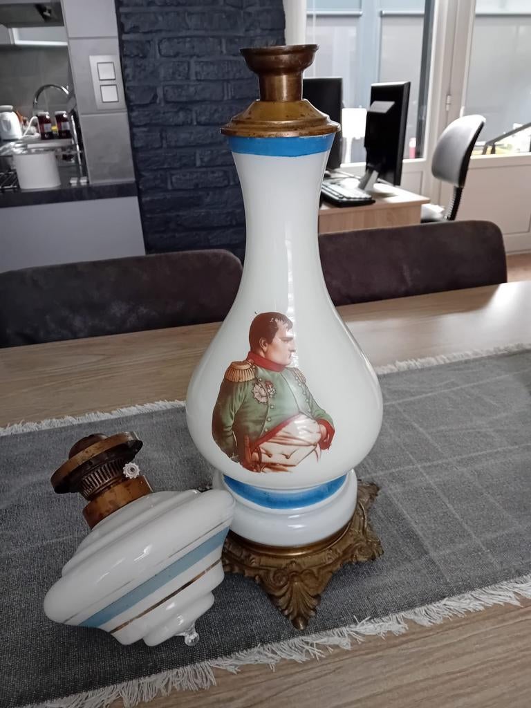 Olielamp, Ophalen