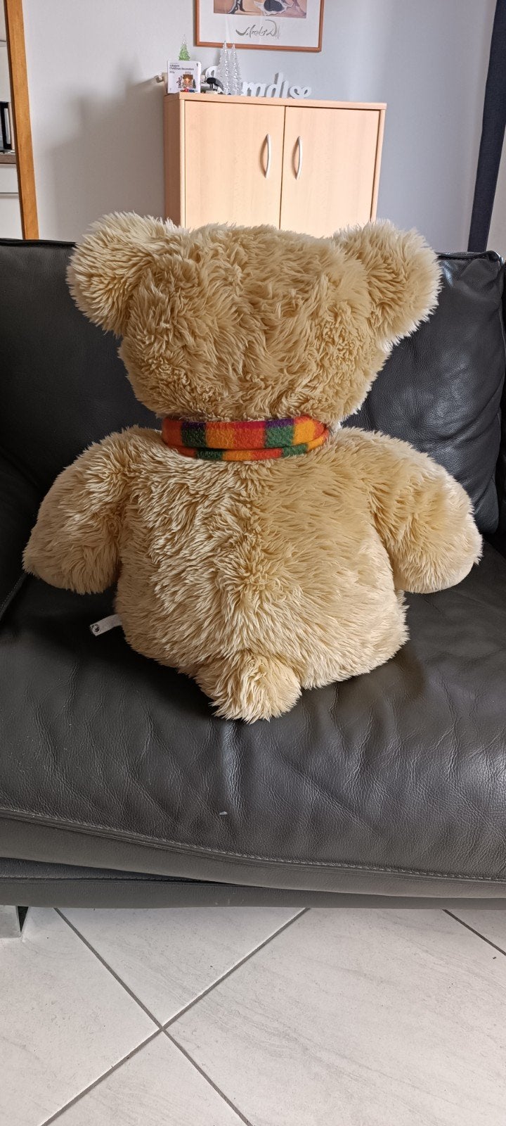 Grosse peluche nounours, Enlèvement ou Envoi, Utilisé, Ours en tissus