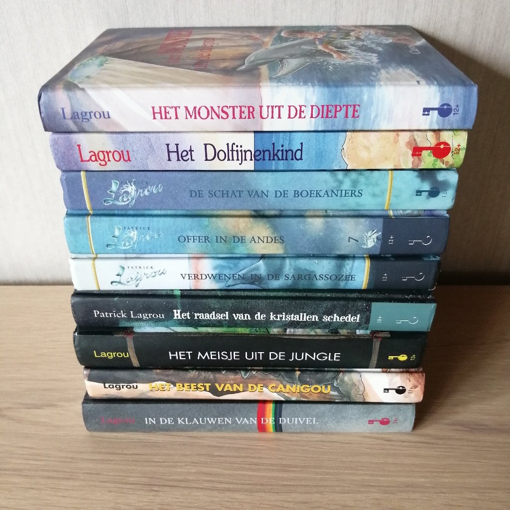 Mooi lot jeugdboeken Patrick lagrou, Boeken, Kinderboeken | Jeugd | 10 tot 12 jaar, Ophalen, Gelezen