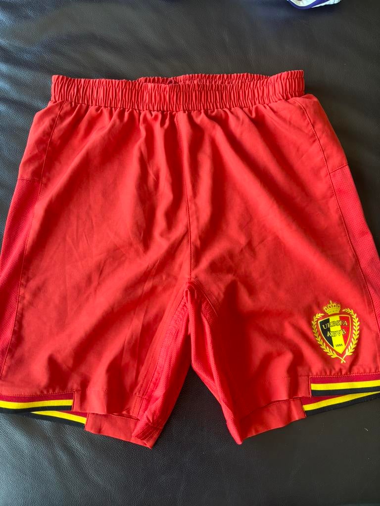 Voetbalshort Rode Duivels - S, Kleding | Heren, Sportkleding, Ophalen of Verzenden, Zo goed als nieuw