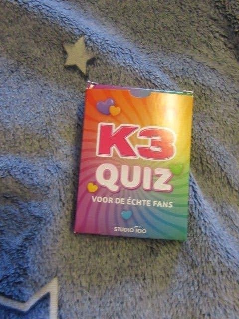 K3 Quiz -- Studio 100, Ophalen of Verzenden, Zo goed als nieuw, Overige typen