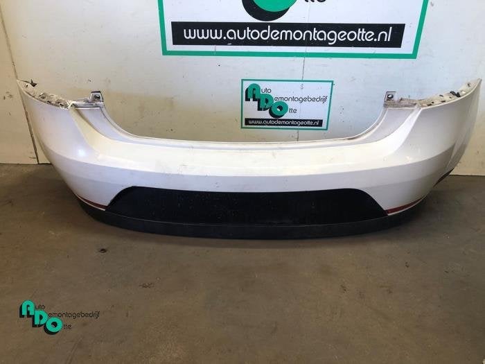 Achterbumper van een Seat Ibiza (Ibiza 08-) (LB9A), Gebruikt, -, -, Ophalen of Verzenden