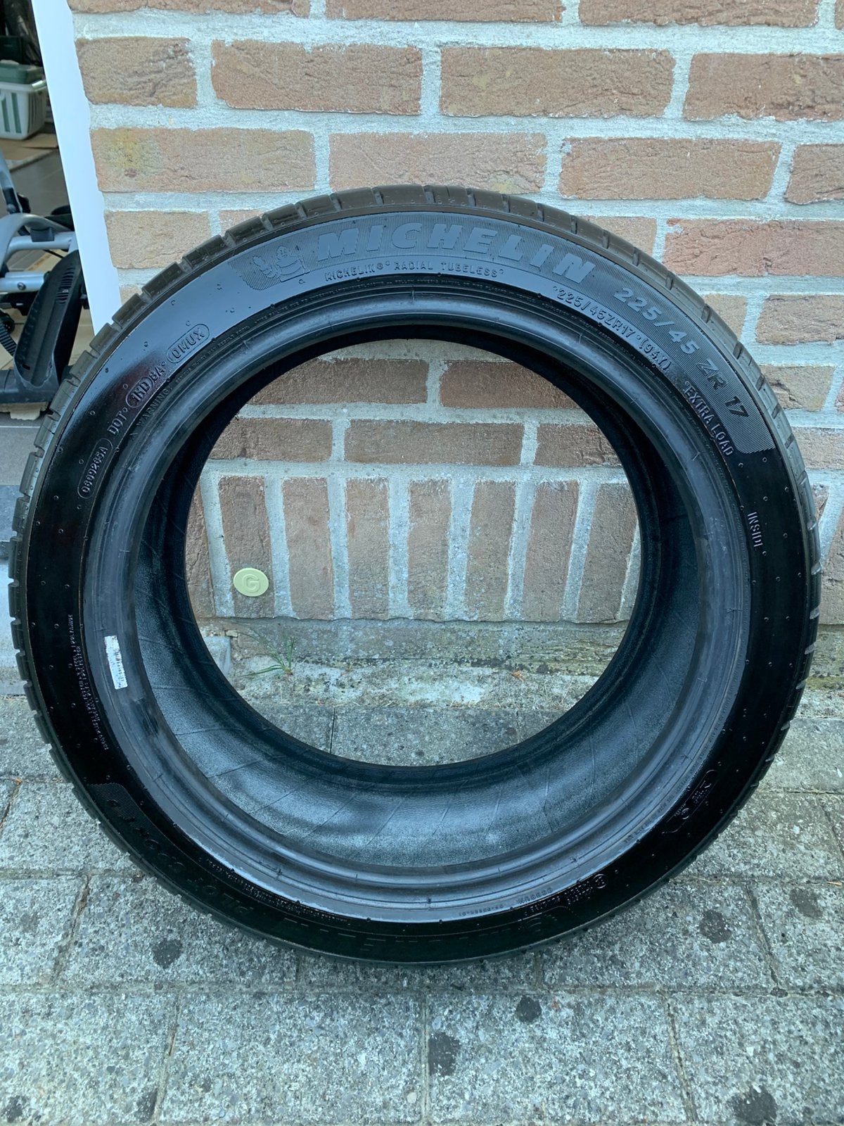 Michelin Pilot Sport 5, Enlèvement