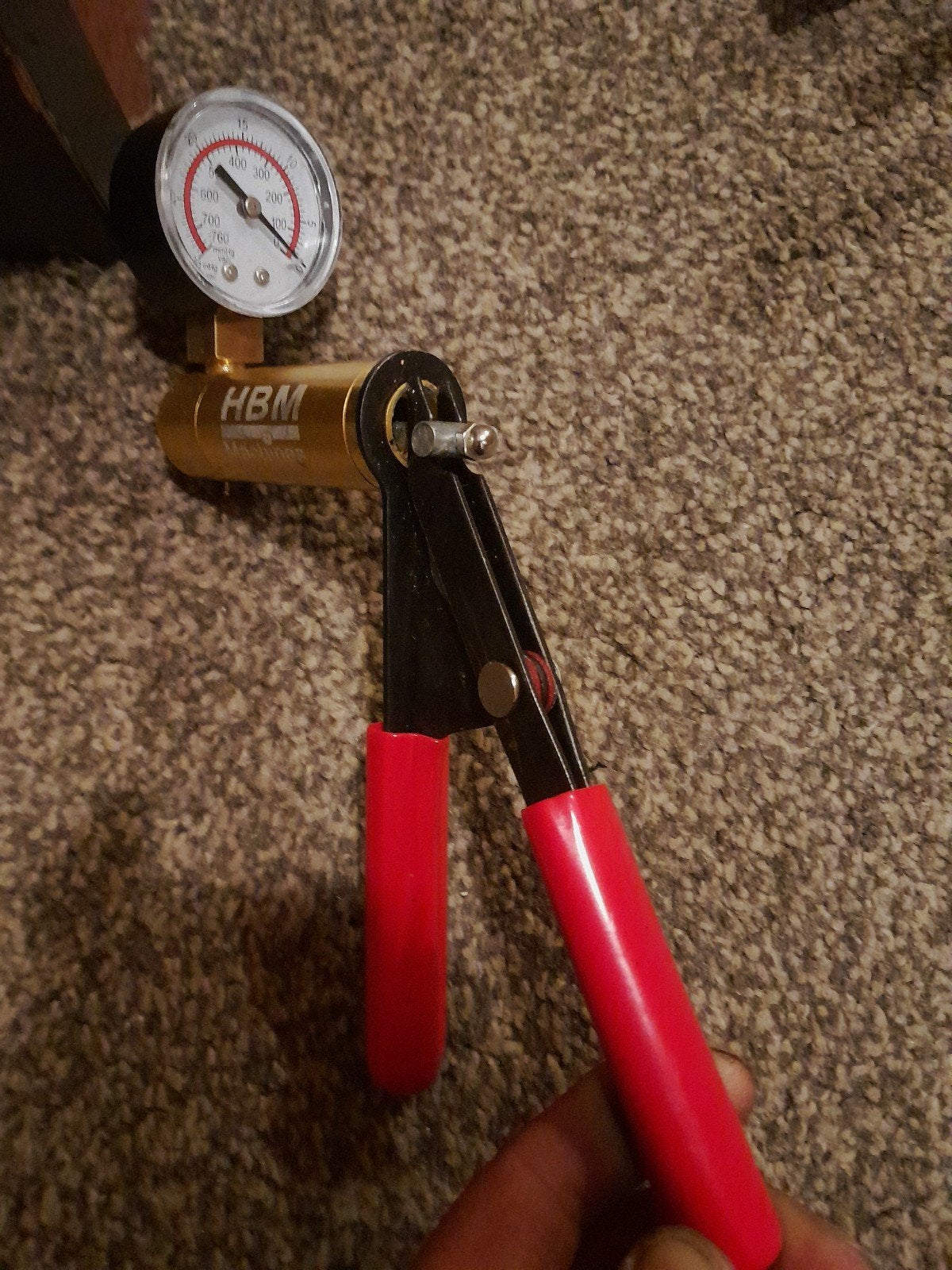 HBM vacuumpomp ontluchter, Sport en Fitness, Ophalen of Verzenden, Gebruikt