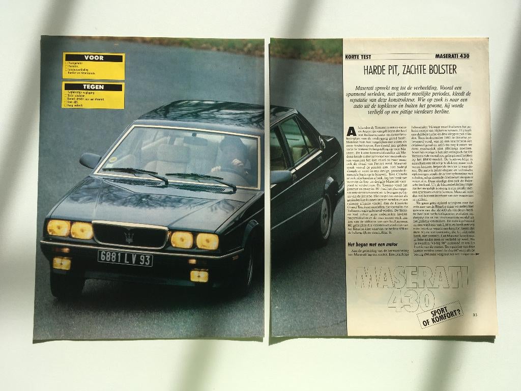 Article Maserati 430, Enlèvement ou Envoi, Comme neuf, Autres marques