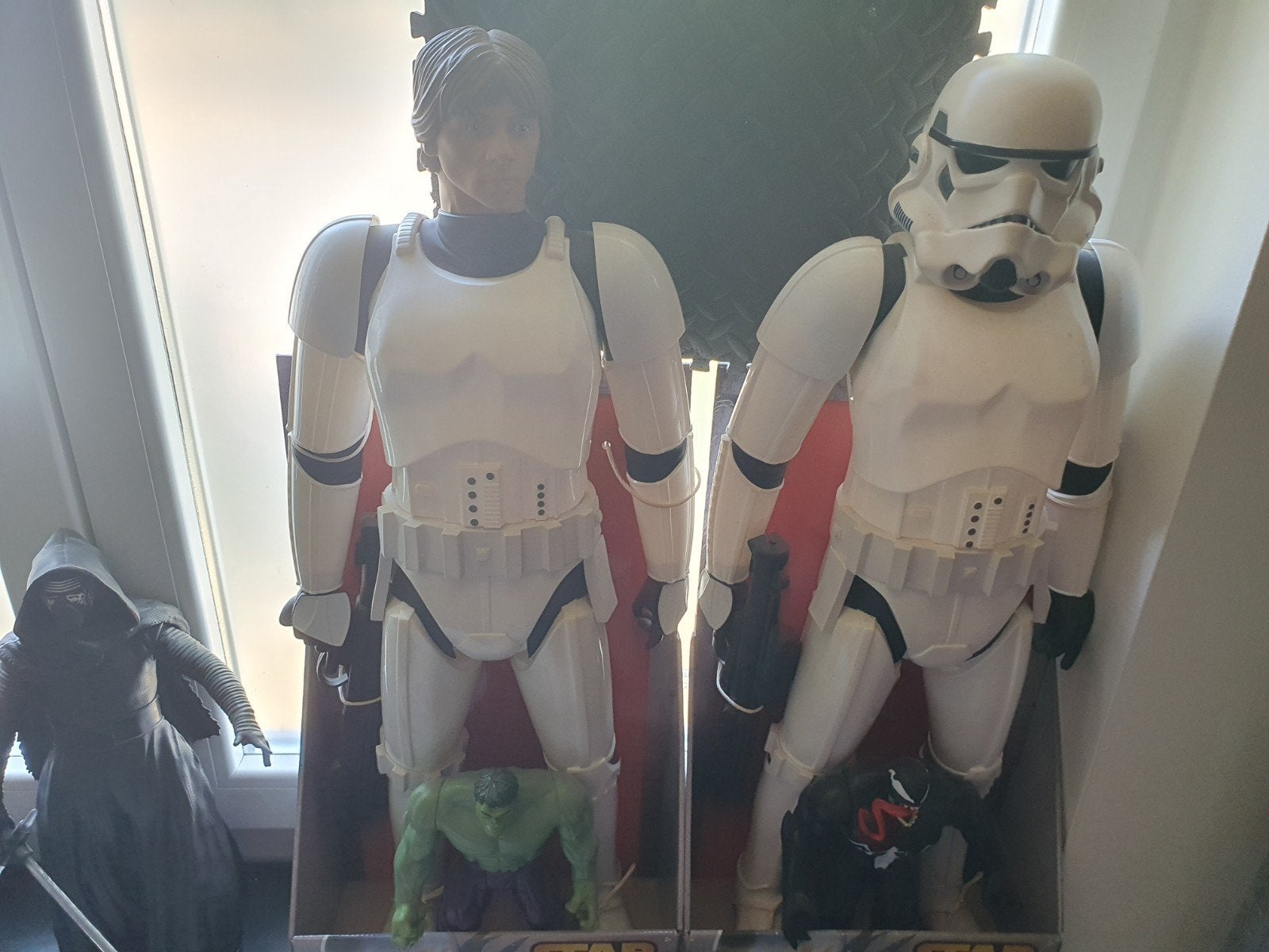 4 Star Wars figurines 80 cm, Ophalen