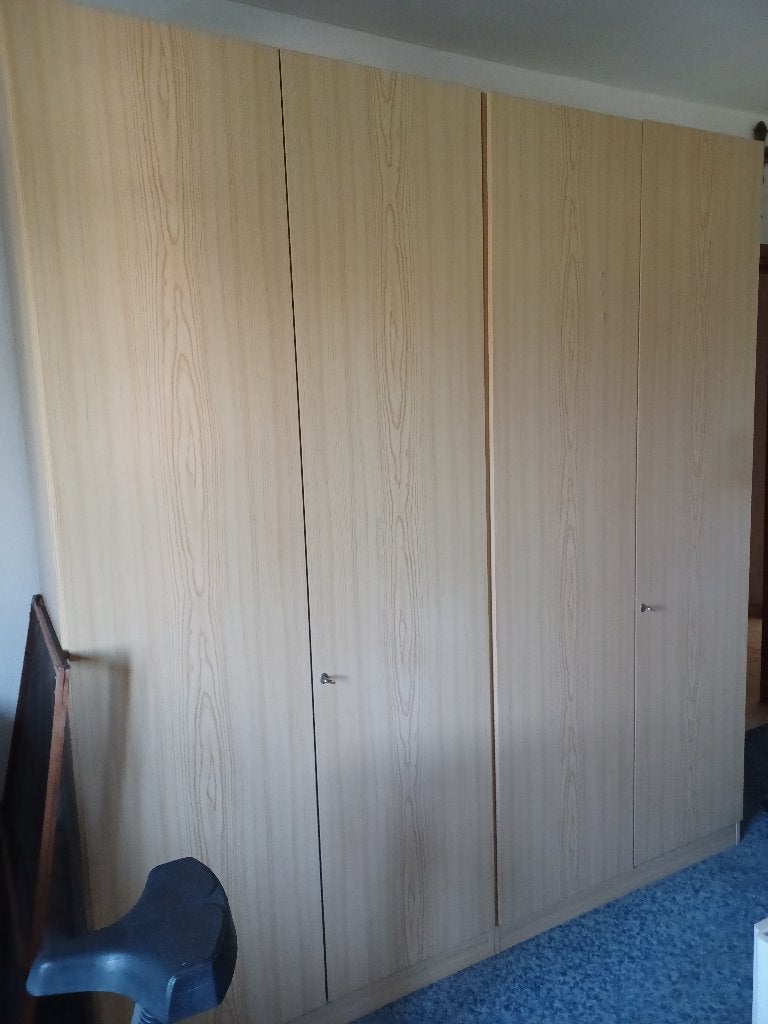 grande armoire., 200 cm ou plus, Utilisé, Tijdloos, Avec porte(s)