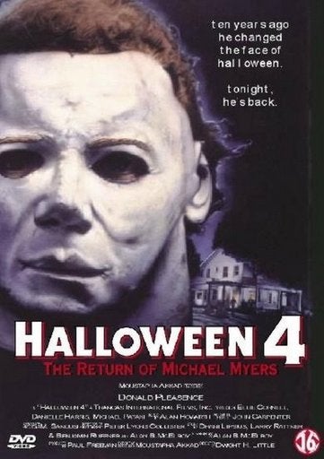 Halloween 4: The Return of Michael Myers (1988) Dvd, CD & DVD, DVD | Horreur, Utilisé, Slasher, À partir de 16 ans, Anglais, Néerlandais