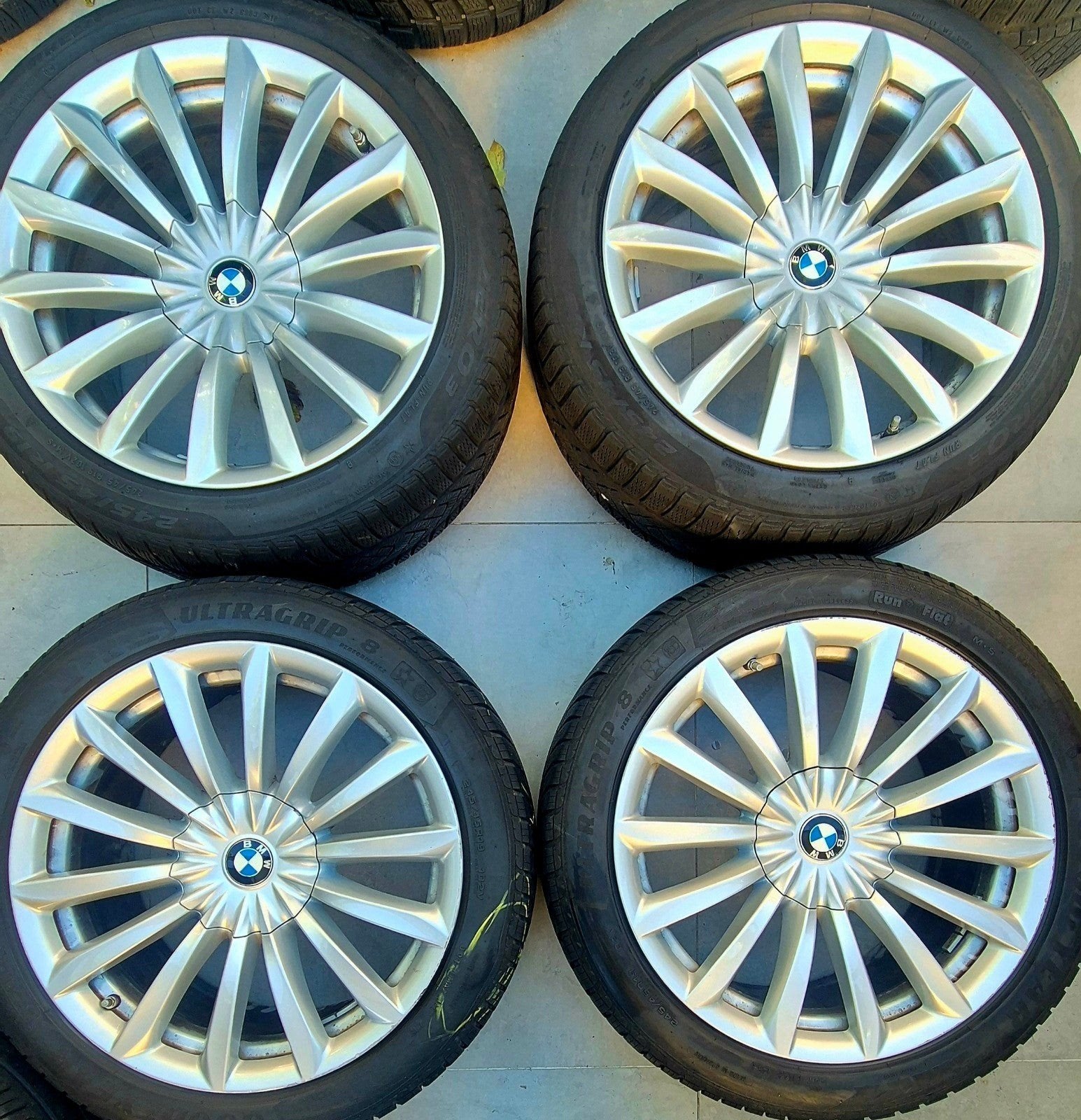 BMW 6 GT G32 7 serie G11 G12 620 19 inch velgen met Banden, Ophalen, 19 inch, Winterbanden, Banden en Velgen