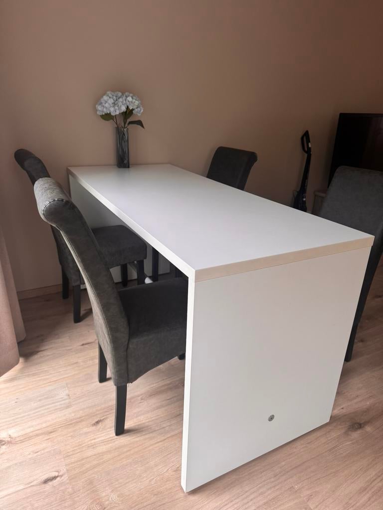 Witte eettafel, Ophalen, Zo goed als nieuw