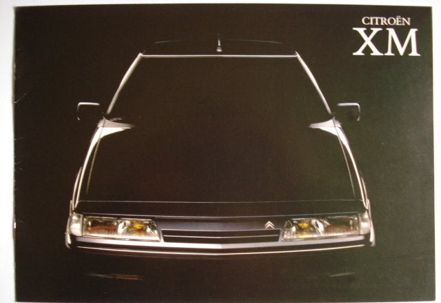 Citroën XM 1989 Brochure Catalogue Prospekt, Envoi, Comme neuf, Citroën