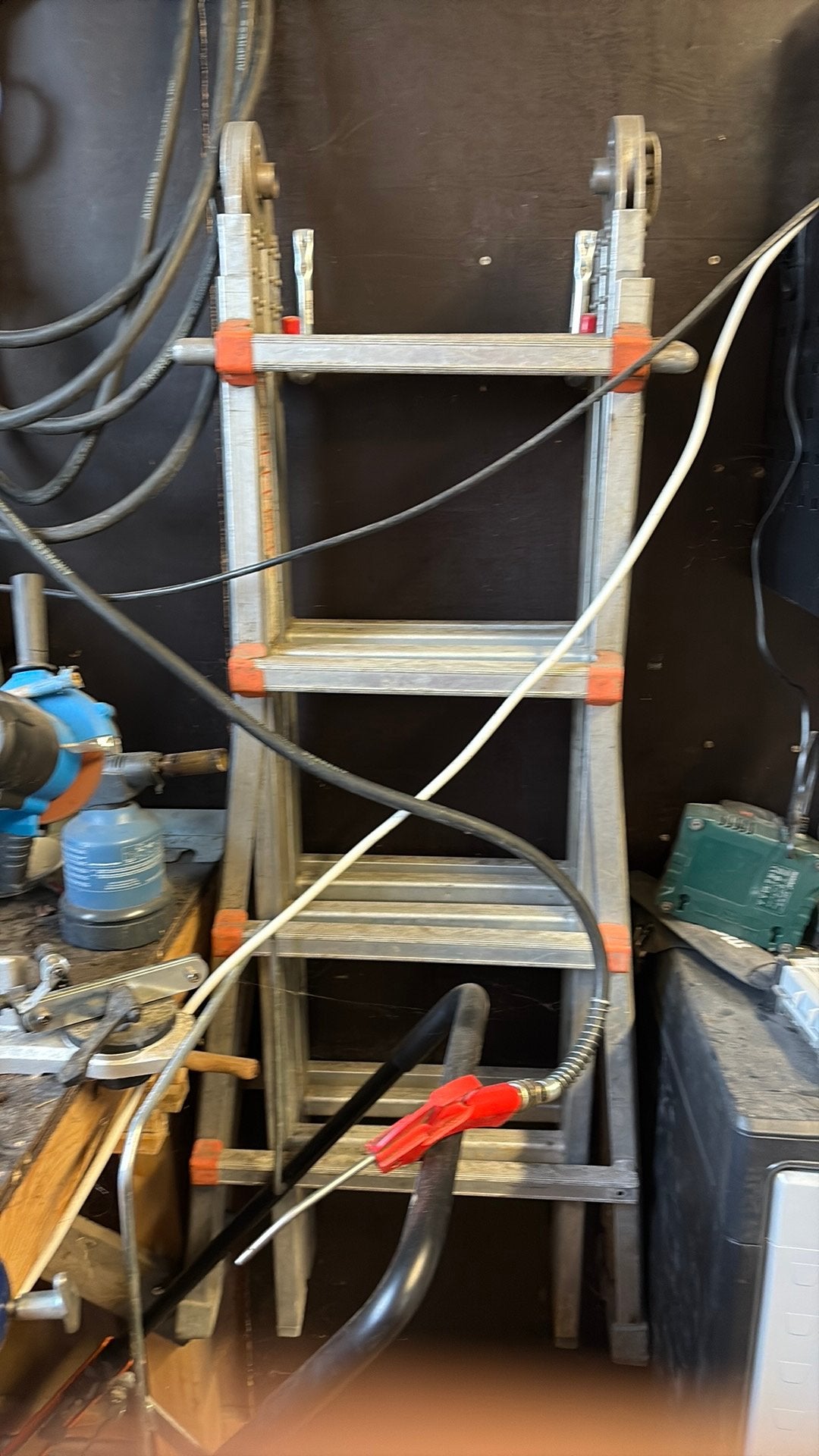 Waku ladder 4x4, Doe-het-zelf en Bouw, Ophalen, Ladder
