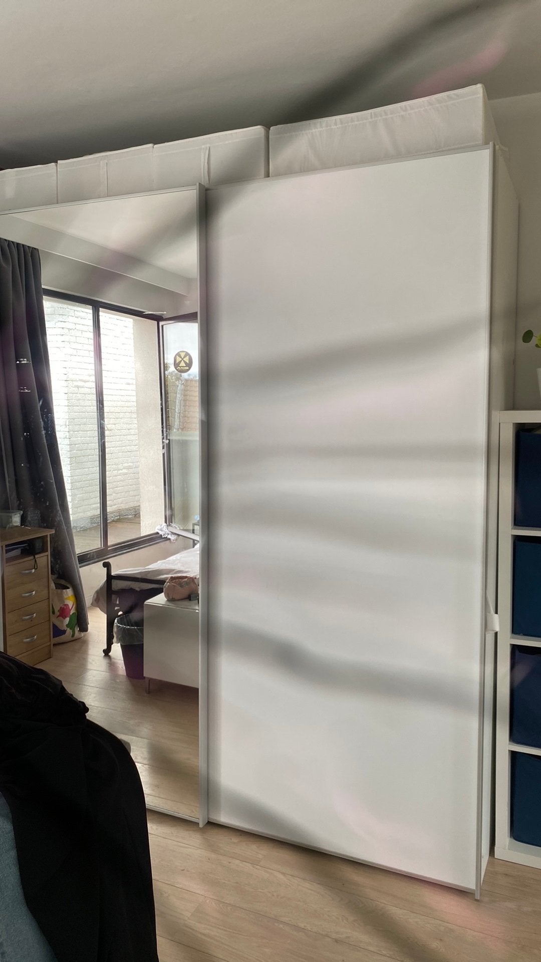 Kledingkast, Huis en Inrichting, Ophalen, Overige materialen, Gebruikt, 200 cm of meer