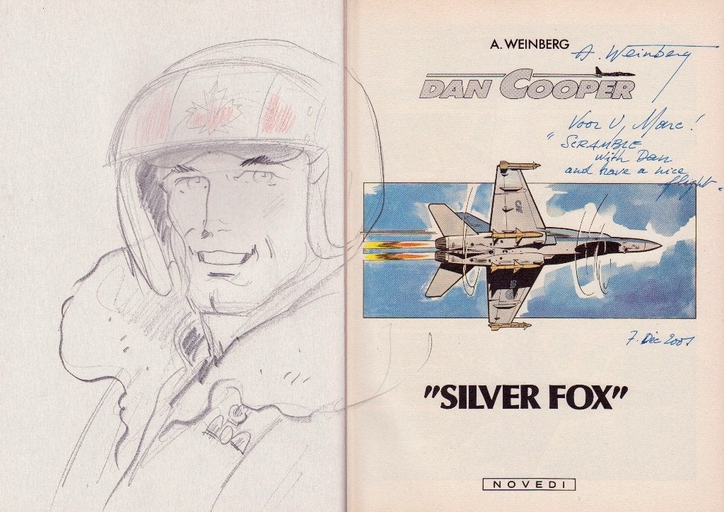 Weinberg - Dan Cooper - originele tekening, Boeken, Eén stripboek, Ophalen of Verzenden, Nieuw