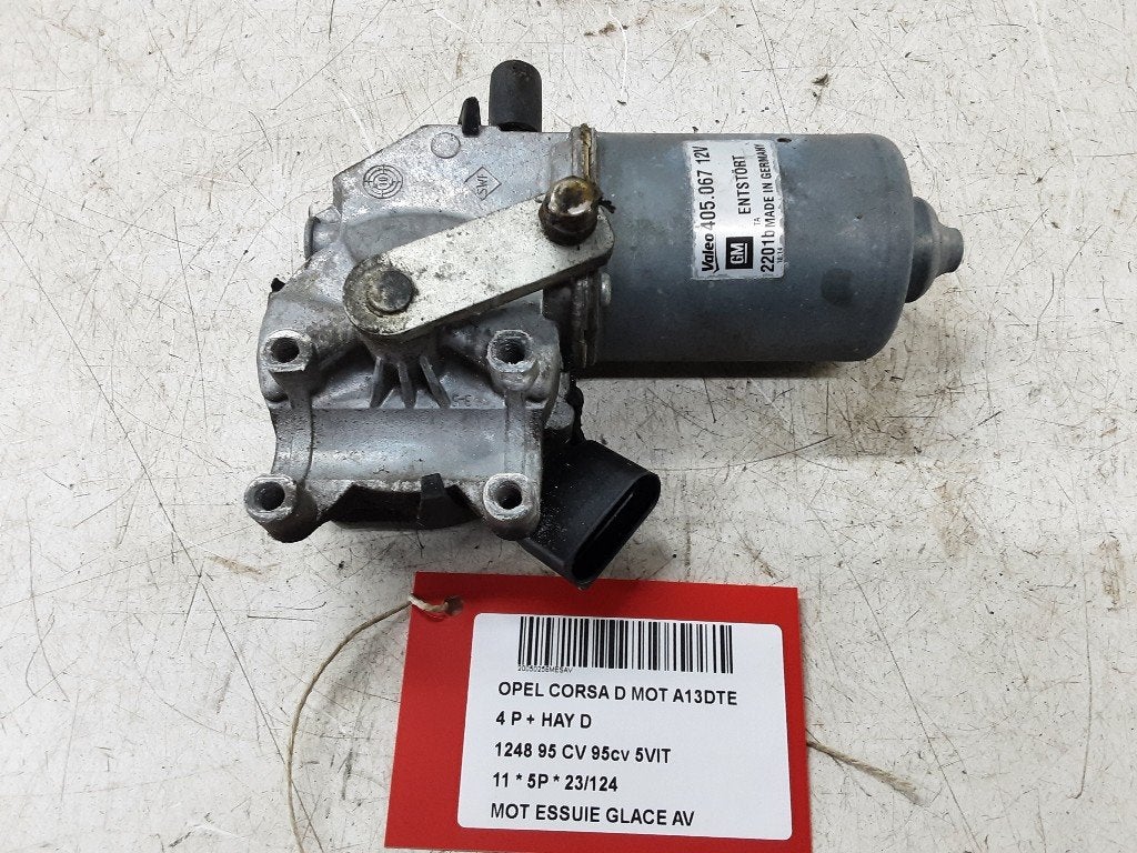 MOTEUR ESSUIE-GLACE AVANT Opel Corsa D (13182340), Opel, Opel Automobile GmbH, Utilisé, Kontakt-opel@opel.com