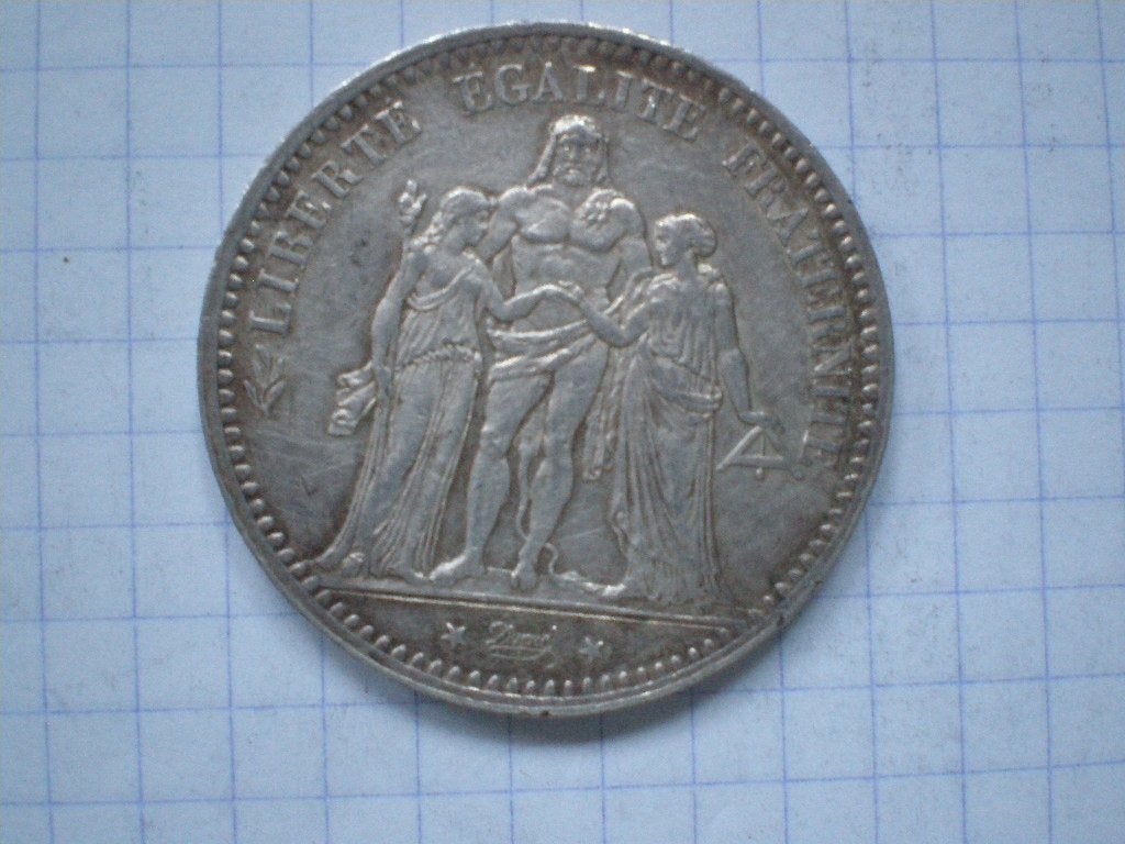 PIECE DE 5 FRANCSFRANCAIS, Enlèvement