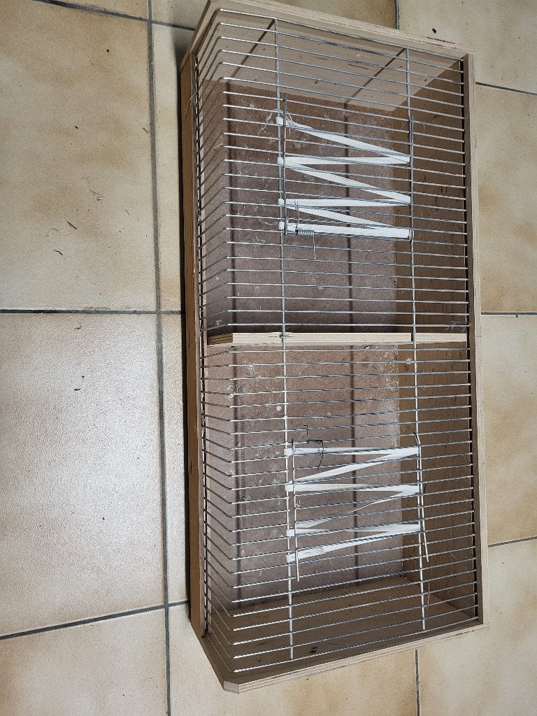 " loper ", Enlèvement, Comme neuf, Bois, Cage à oiseaux