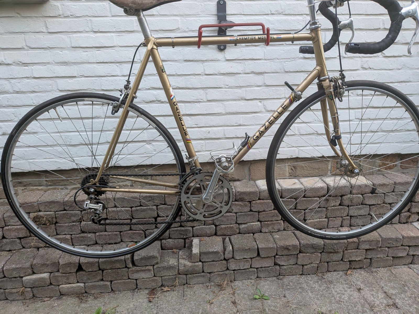 Gazelle Champion Mondial vintage koersfiets – framemaat 60 c, Ophalen