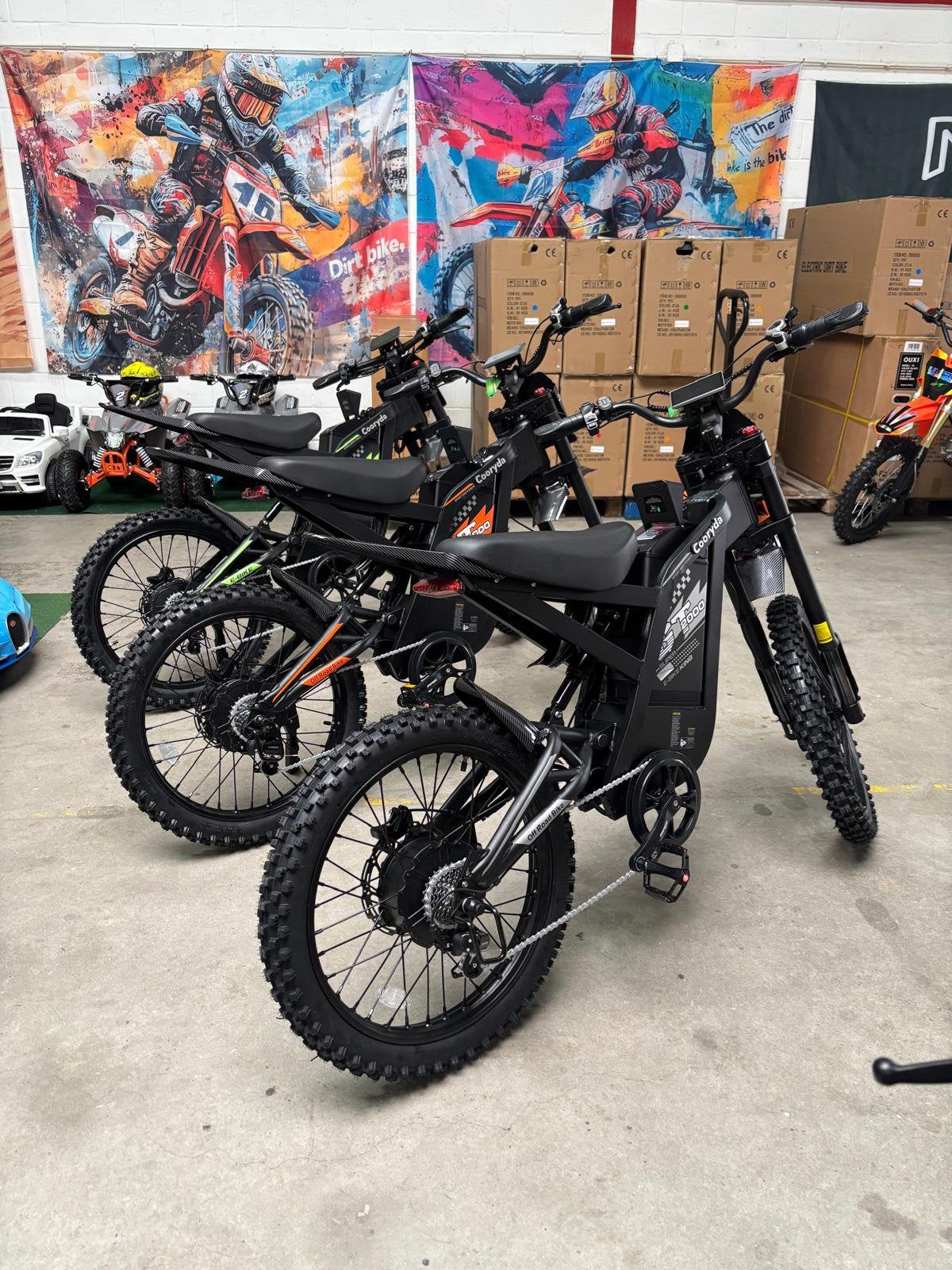 CROSSBIKE EDITION GT2000 2000W NIEUWSTE MODEL 2026 30KM\H, Ophalen of Verzenden, Nieuw, Voetsteunen