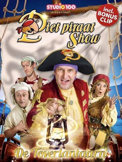 piet piraat de toverlantaarn, Ophalen of Verzenden, Gebruikt