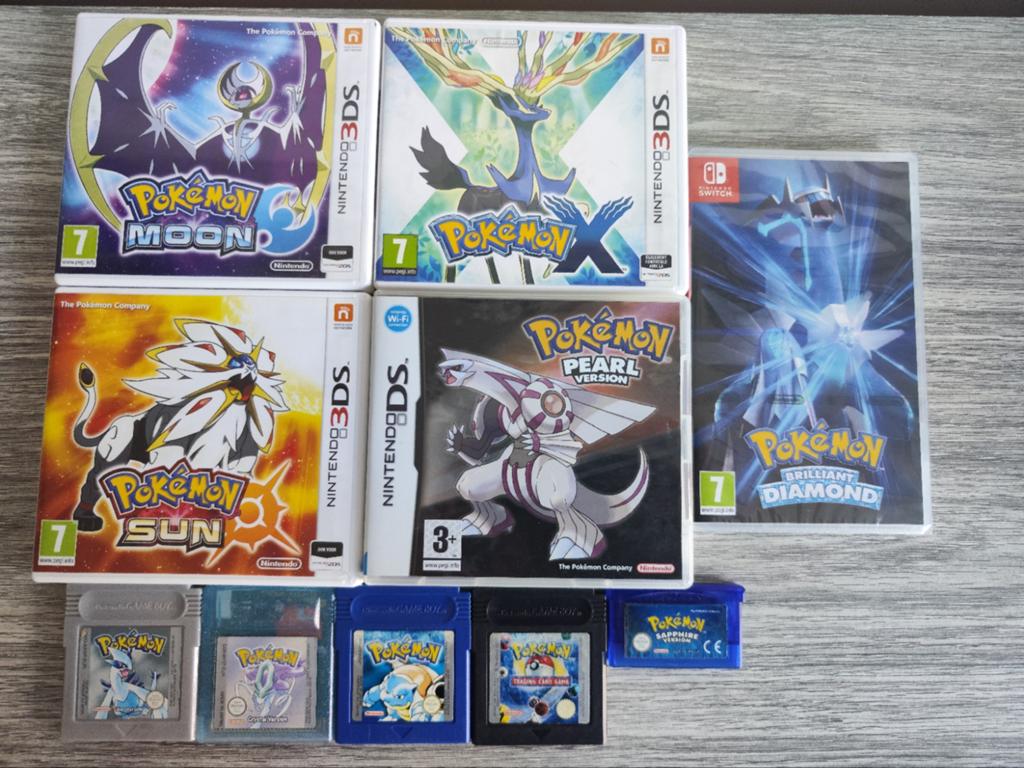 Pokémon games: Switch, DS, 3DS, Color Advance, Games en Spelcomputers, Games | Nintendo 2DS en 3DS, Ophalen of Verzenden