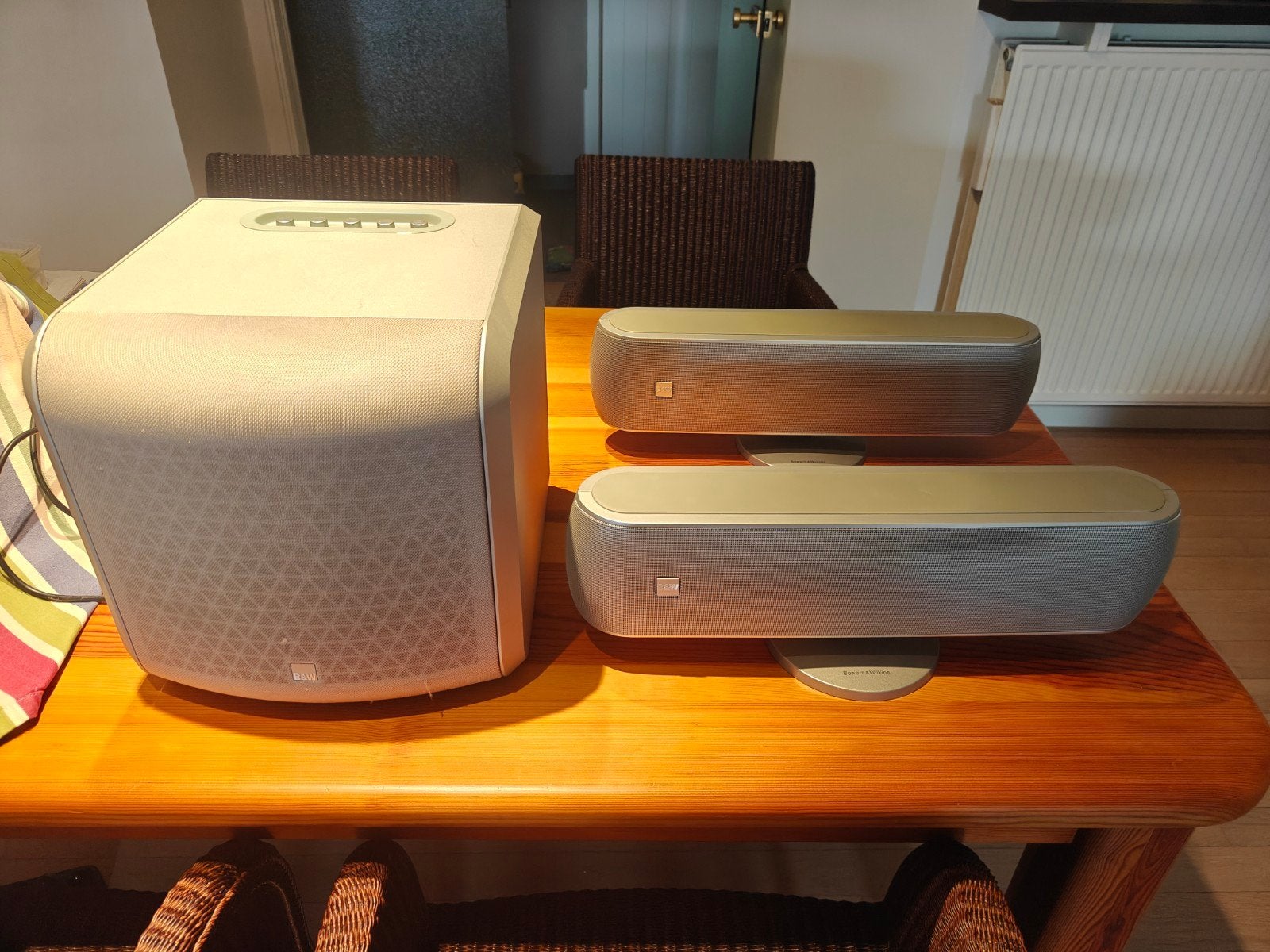 Bowers & Wilkins AS2 VM1 speakers subwoofer, Ophalen, Subwoofer, Bowers & Wilkins (B&W)