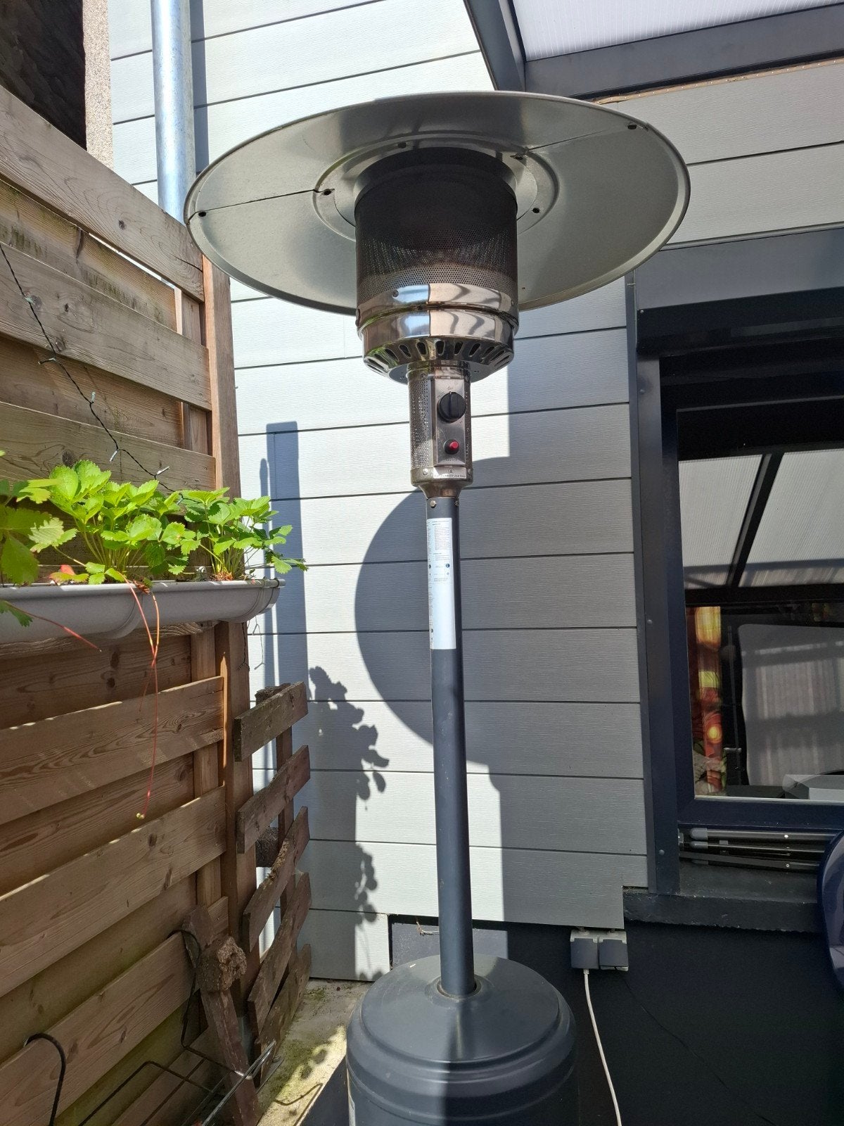 Chauffe terrasse champignons, Enlèvement
