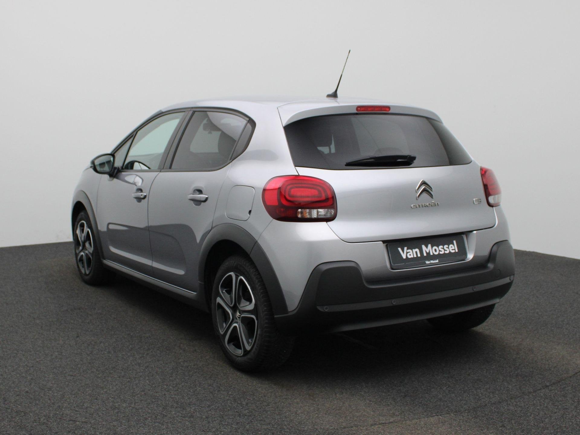 Citroën C3 1.2 PureTech 82 S&S MAN Feel, Argent ou Gris, 96 g/km, Entreprise, Boîte manuelle