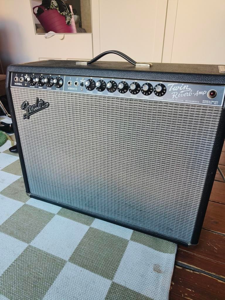 Fender '65 Twin Reverb Amp Reissue 2008 85W, Musique & Instruments, Enlèvement, Comme neuf, Guitare, 50 à 100 watts
