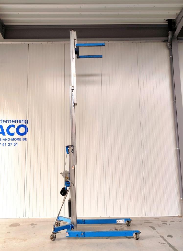 Genie matriaallift montagelift, Enlèvement