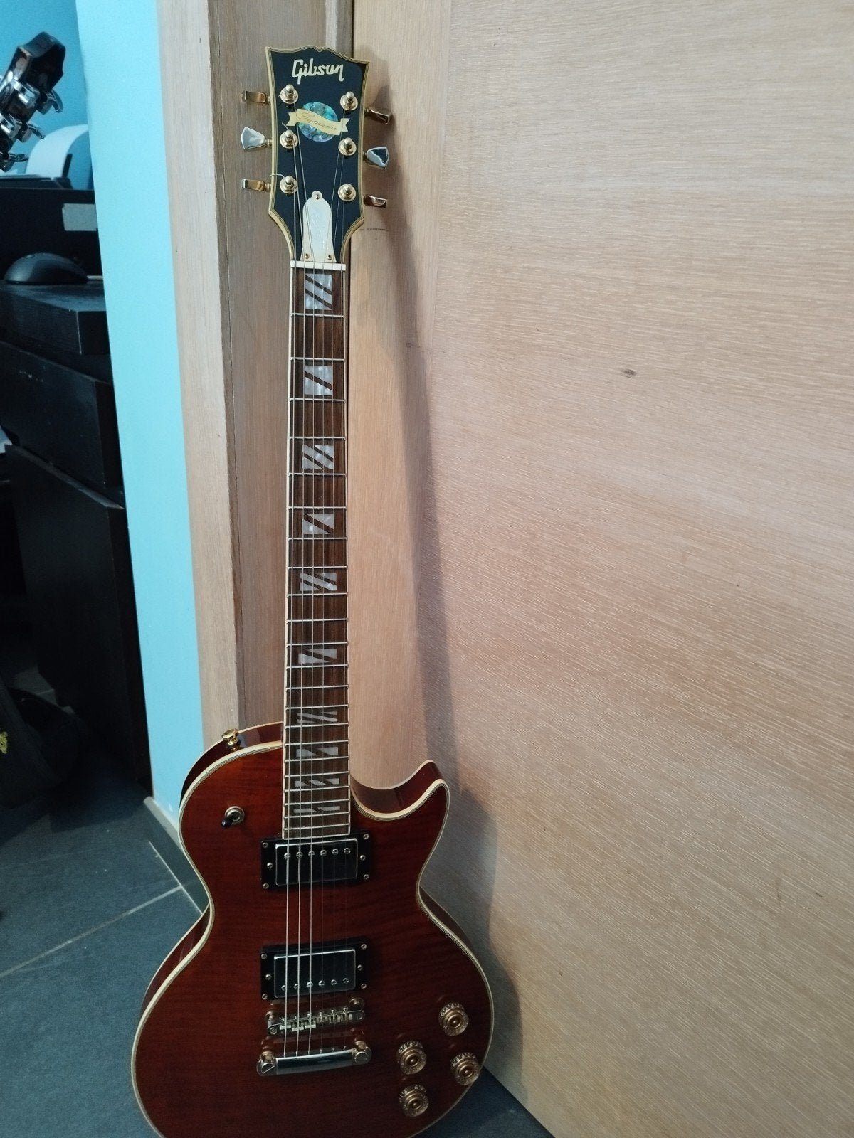 Guitare type les Paul suppreme (made china), Enlèvement ou Envoi