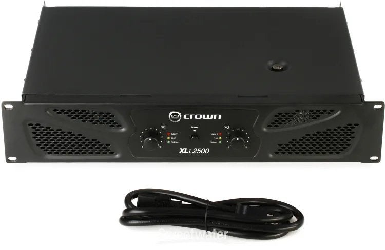 CROWN XLI2500 (nieuwstaat), Audio, Tv en Foto, Versterkers en Ontvangers, Ophalen, Zo goed als nieuw, 120 watt of meer