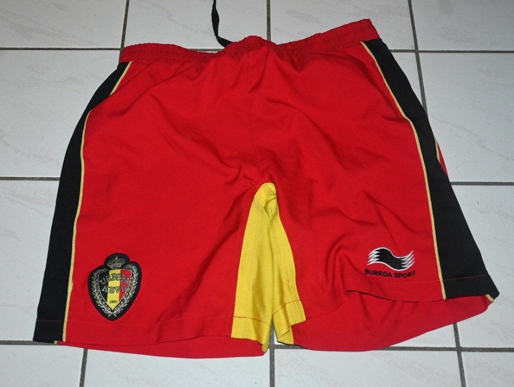 Burrda Sport Rode Duivels Belgie Broeken Maat : S  2XL  XL, Verzenden, Zo goed als nieuw, Overige typen