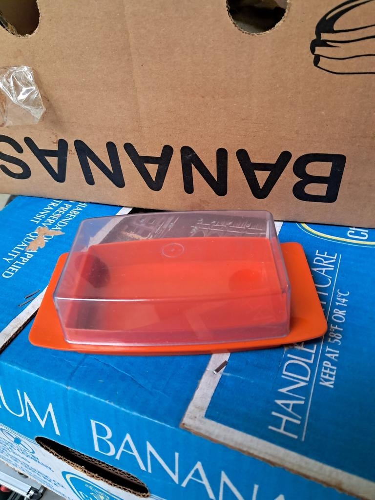 Vintage botervlootje, Ophalen