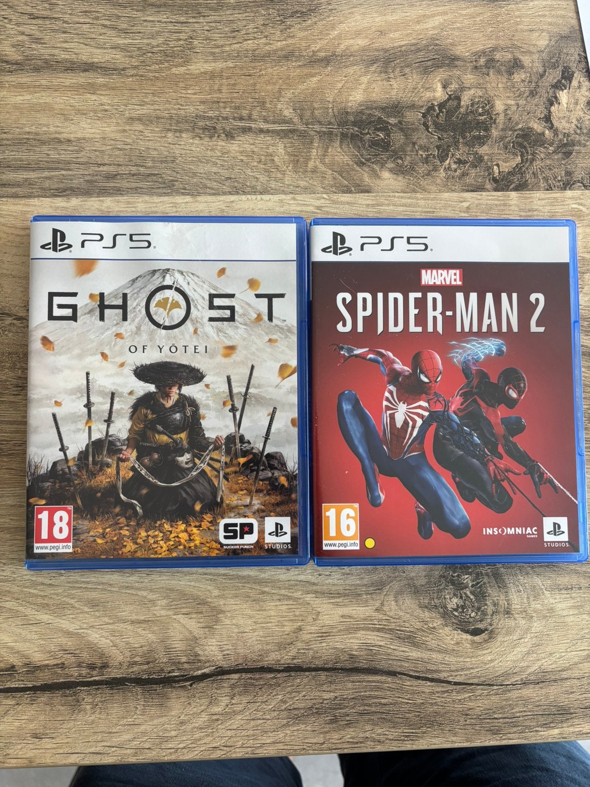 Spiderman 2 + ghost of yotei, Games en Spelcomputers, Games | Sony PlayStation 5, Ophalen, Zo goed als nieuw