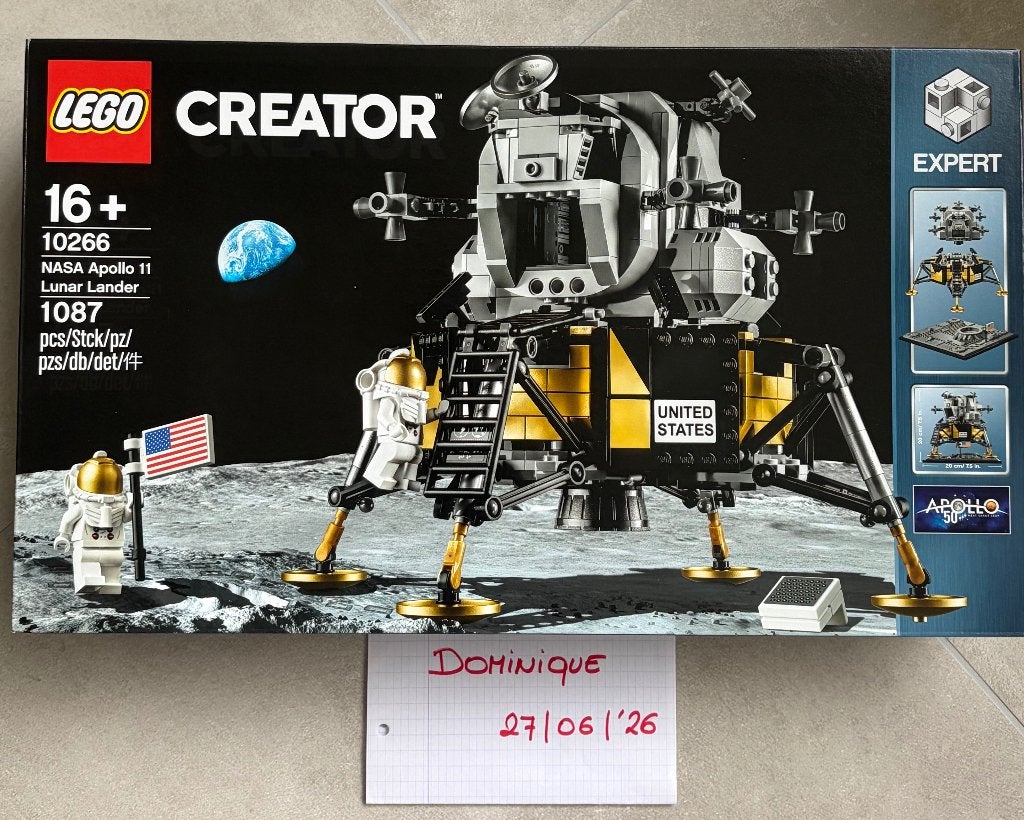 LEGO MAANLANDER 10266, Ophalen, Nieuw