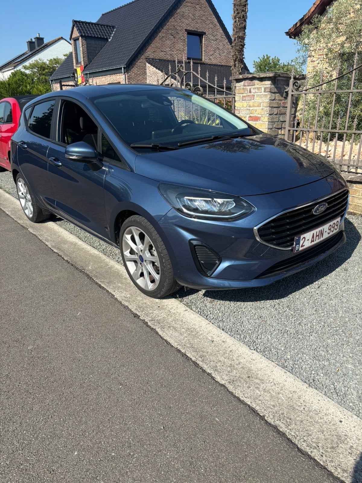FORD FIESTA 29.500km! 4J GARANTIE, Voorwielaandrijving, Dealer onderhouden, Stof, Blauw