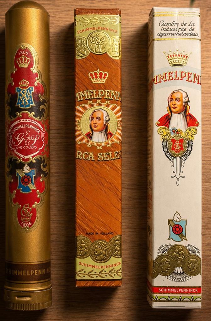 Vintage Schimmelpenninck sigaren, Collections, Articles de fumeurs, Briquets & Boîtes d'allumettes, Comme neuf, Enlèvement