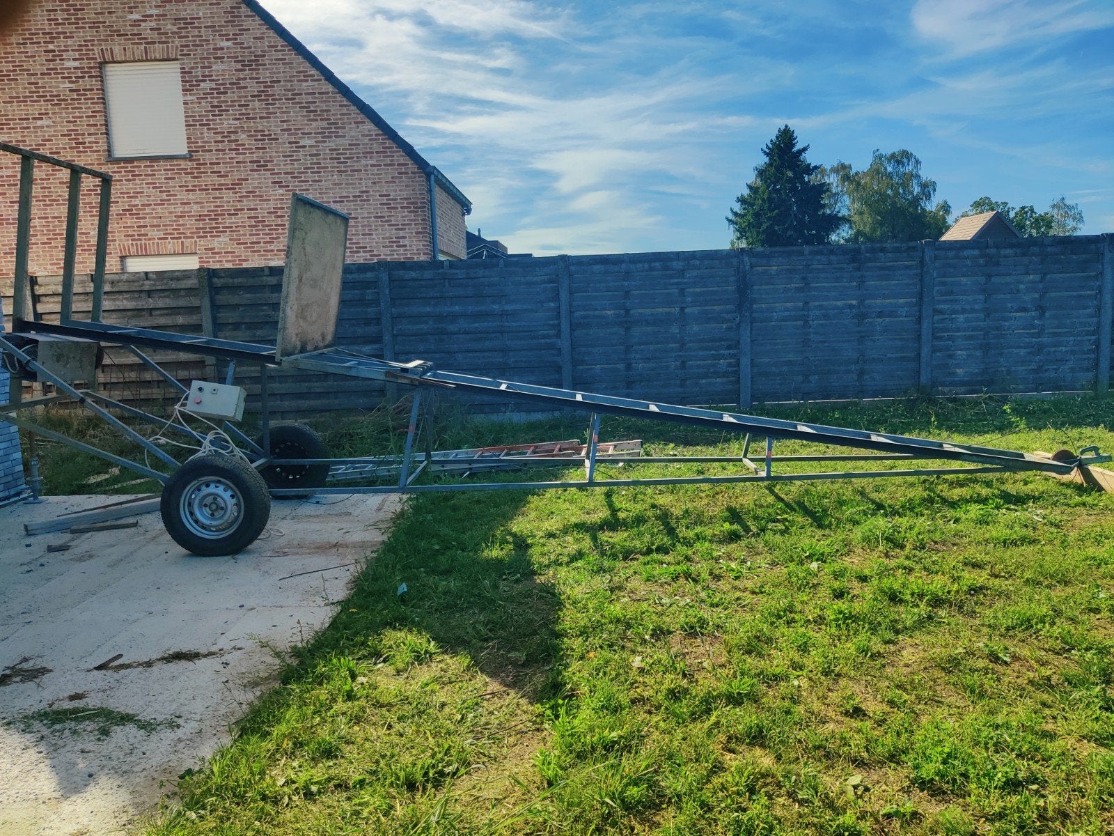 bouwlift 6m, Ophalen, Bouwlift