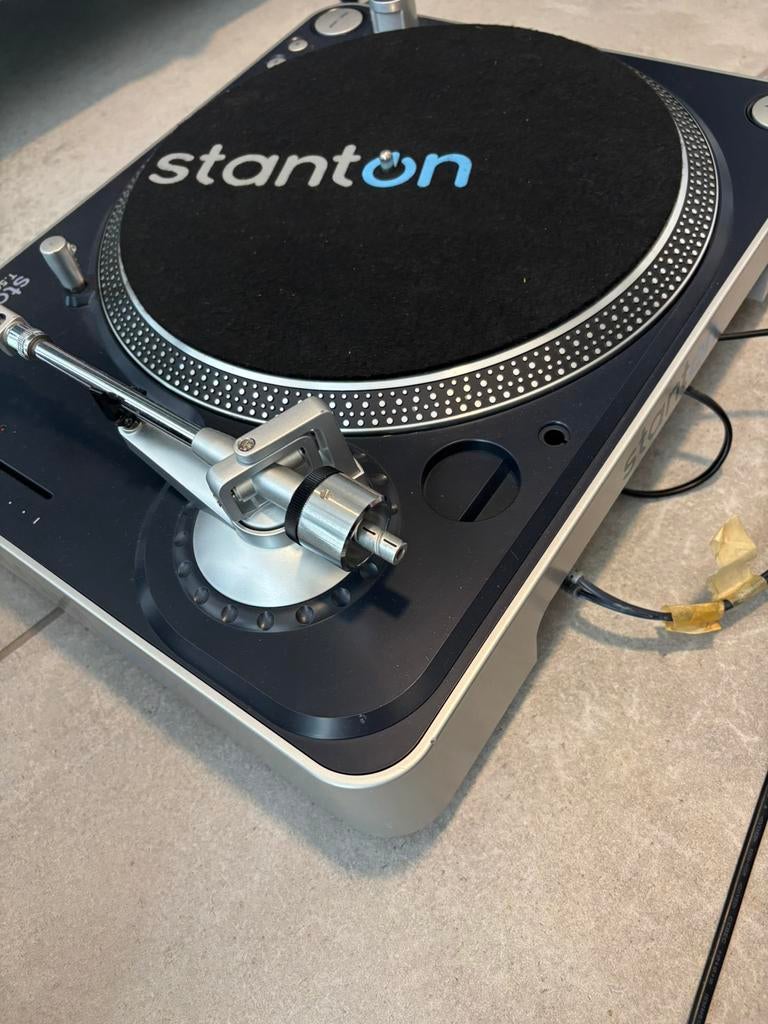 Platenspeler Stanton start-stop, Ophalen, Zo goed als nieuw, Draaitafel