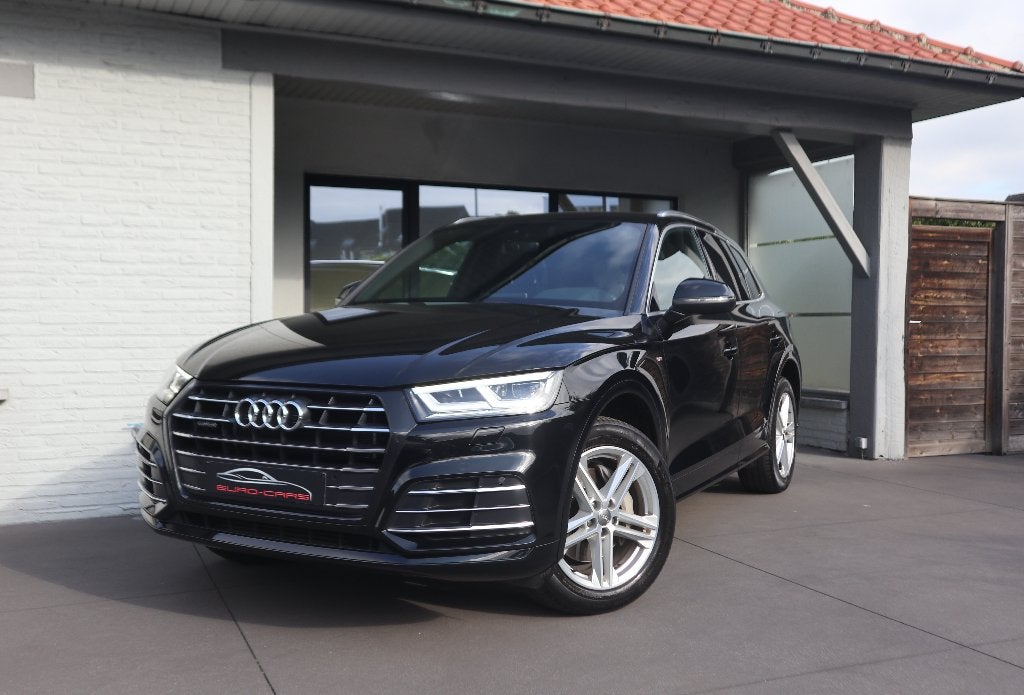 Q5 S-line quattro/ Hybride /1 eig/leder/GPS/camera /cruise/, Auto's, Dealer onderhouden, 4 cilinders, https://public.car-pass.be/vhr/2897e911-3cf8-48da-92f3-a8e209e0dfd9