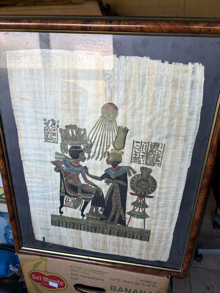 Egyptisch tafereel, Ophalen of Verzenden