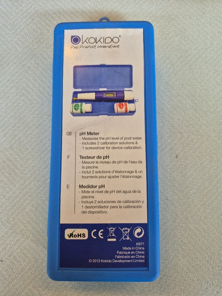 Kokido PH meter, Ophalen of Verzenden, Zo goed als nieuw, Overige typen