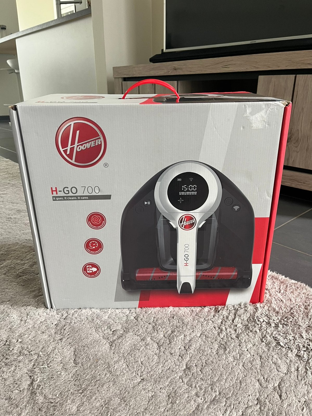 Aspirateur robot Hoover - modèle H-GO 700 - Comme neuf, Electroménager, Aspirateurs, Dreame, Enlèvement ou Envoi, Réservoir, Comme neuf