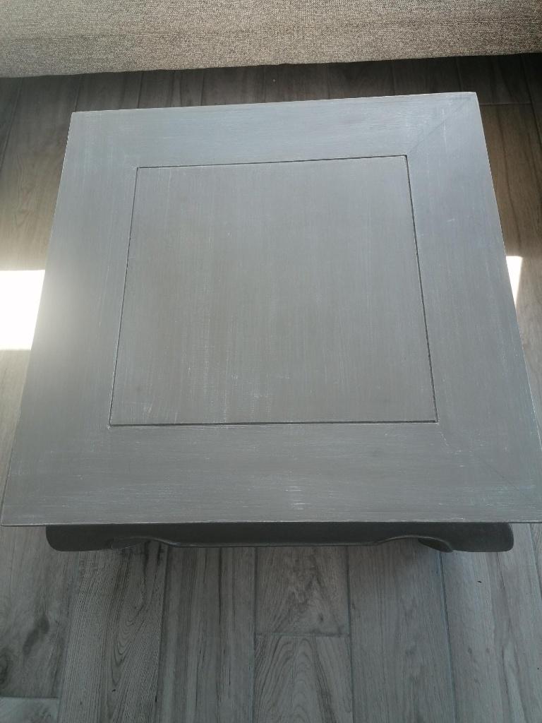 table de salon, Teck, Moins de 50 cm, 50 à 100 cm, Comme neuf
